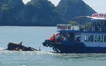 Va chạm tàu du lịch trên vịnh Lan Hạ, một nữ du khách tử vong
