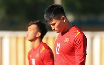 Nhiều cầu thủ đau bụng, U23 Việt Nam mất trụ cột trước trận gặp U23 Thái Lan
