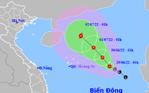 Xuất hiện áp thấp nhiệt đới, cảnh báo mưa dông tại Hà Nội