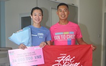 Nhóm runner Hải Phòng hỗ trợ Tú Chinh điều trị chấn thương