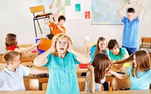 Trẻ học ở trường nhiều tiếng ồn: Ghi nhớ kém, dễ béo phì