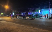 Ôtô Văn phòng UBND tỉnh Vĩnh Long lấn trái gây tai nạn chết người