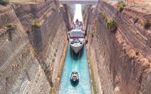 Hy Lạp mở lại kênh đào Corinth