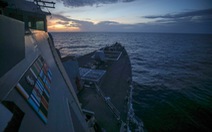 Tàu chiến Mỹ lại thách thức Trung Quốc trên Biển Đông