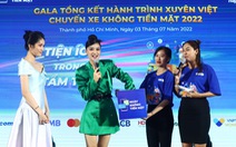 Khán giả hưởng ứng mạnh mẽ màn bốc thăm trúng thưởng ở Gala chuyến xe Không tiền mặt