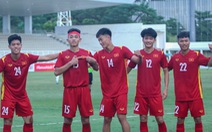 U19 Việt Nam - Brunei (hiệp 1) 2-0: Giản Tân nâng tỉ số