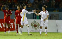 Giải bóng đá nữ Đông Nam Á 2022: Mở màn đẹp cho tuyển Việt Nam