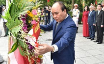 Chủ tịch nước Nguyễn Xuân Phúc dự lễ kỷ niệm 110 năm ngày sinh Tổng bí thư Nguyễn Văn Cừ
