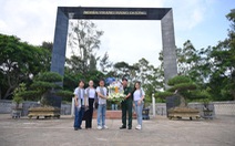 Ban tổ chức cuộc thi Miss Peace Vietnam thăm nghĩa trang Hàng Dương - Côn Đảo