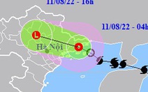 Bão số 2 suy yếu thành áp thấp nhiệt đới, đi vào đất liền Quảng Ninh - Hải Phòng