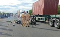 2 xe máy đối đầu trên đường Võ Chí Công, 2 người chết, 1 bị thương