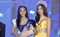 Hoa hậu Đỗ Thị Hà được fan 'cứu' sau vụ đeo sash ngược ở Miss World Việt Nam