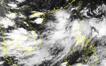 Vùng áp thấp trên Biển Đông gây mưa dông diện rộng, gió giật cấp 7-8