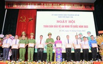 Ngày hội Toàn dân bảo vệ an ninh Tổ quốc tại phường Bồ Đề, quận Long Biên, Hà Nội