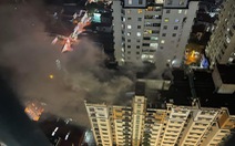 Cháy chung cư ở Hà Nội, 15 người thoát nạn