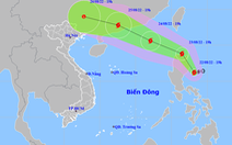 Bão Ma-on ngoài khơi Philippines có khả năng mạnh thêm