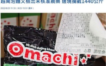 Masan nói không bán mì Omachi bị tiêu hủy ở Đài Loan