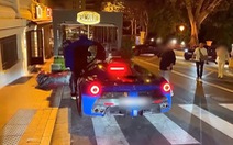 Ferrari gặp nạn khi chủ giao chìa khóa cho nhân viên trông xe