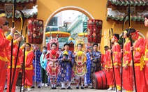 Lễ Khai hạ - Cầu an tại lăng Lê Văn Duyệt là di tích văn hóa phi vật thể cấp quốc gia