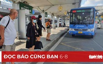 'Đỏ mắt' tìm xe buýt ở sân bay Tân Sơn nhất