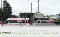 Cuộc thi ‘Lan tỏa năng lượng tích cực 2022’: Thông điệp nhân văn từ chuyến xe chuyển bệnh miễn phí