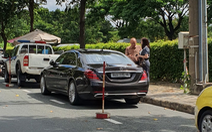 Phạt tài xế chạy ôtô ngược chiều, phun nước bọt ở Phú Mỹ Hưng 5 triệu đồng