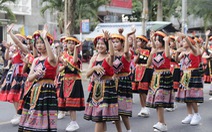 Voi chở sầu riêng diễu hành trên Đắk Lắk