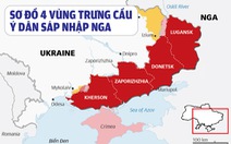 Bốn khu vực ở Ukraine thành tâm điểm chiến tranh