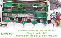 Cuộc thi ‘Lan tỏa năng lượng tích cực 2022’: ‘Chuyến xe kỳ thú’ mang niềm vui đến các em học sinh