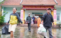 Người dân ven biển Quảng Nam khăn gói ‘chạy’ bão