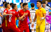 Tuyển futsal Việt Nam thắng Hàn Quốc 5-1 ở trận ra quân giải châu Á