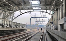 Metro số 1: Chạy đua với Tết, gấp rút hoàn thiện 11 nhà ga trên cao