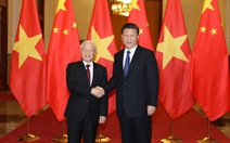 Tổng bí thư Nguyễn Phú Trọng trao đổi điện mừng với Tổng bí thư, Chủ tịch nước Trung Quốc