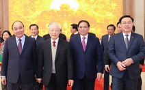 Tổng bí thư Nguyễn Phú Trọng dự Hội nghị Chính phủ với địa phương