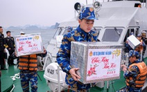 Bộ tư lệnh Vùng 1 hải quân thăm, chúc Tết sớm các đảo tiền tiêu Đông Bắc