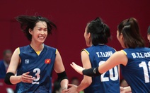 Asiad 19 ngày 1-10: Bóng chuyền nữ Việt Nam thắng ngược 3-2 nghẹt thở trước Hàn Quốc