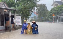 Nâng cảnh báo rủi ro thiên tai do mưa lớn ở Quảng Trị, Thừa Thiên Huế, Đà Nẵng lên cấp 3