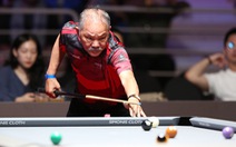 Huyền thoại Efren Reyes thua ở trận biểu diễn tại Hanoi Open Pool