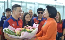 Đoàn thể thao người khuyết tật Việt Nam lên đường dự Asian Para Games 4