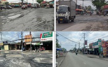 Tổng công ty Cấp nước Sài Gòn đã khắc phục việc thi công khiến đường hư hỏng