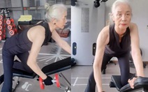 Cụ bà 78 tuổi vóc dáng thon gọn như thiếu nữ nhờ tập gym