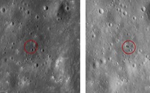 Vật thể bí ẩn để lại hố đôi trên Mặt trăng là của Trung Quốc?