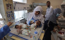 31 trẻ sinh non tại Bệnh viện Al Shifa được sơ tán