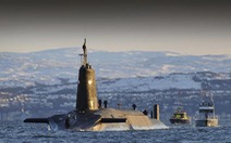 Tàu ngầm hạt nhân của Anh thoát thảm họa khi chìm xuống vùng nguy hiểm