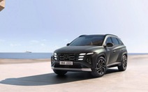 Hyundai Tucson 2025 lột xác nội thất với 2 màn hình cong lớn, cần số tích hợp trên vô lăng