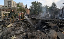 Ukraine tuyên bố hạ 8 tên lửa Nga trên bầu trời Kiev