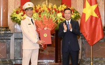 Chủ tịch nước trao quyết định thăng quân hàm thượng tướng cho Thứ trưởng Bộ Công an Nguyễn Duy Ngọc