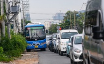 Yêu cầu kiểm tra tổ chức giao thông, rào chắn ở nút giao An Phú, đường Lương Định Của