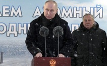Ông Putin dự lễ hạ thủy 2 tàu ngầm hạt nhân, cam kết hiện đại hóa hải quân Nga