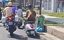Xác minh video cảnh sát giao thông Bàn Cờ, TP.HCM đạp ngã xe máy nam thanh niên